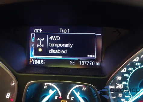 2013 Ford Escape Se z USA, uszkodzony, nr VIN 1FMCU9G91DUA98069